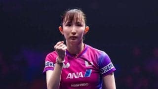 早田ひな、初対戦の中国勢とフルゲーム熱戦も逆転勝利　世界40位と3度のデュースの激闘制したサウスポーが3回戦進出【シンガポールスマッシュ】