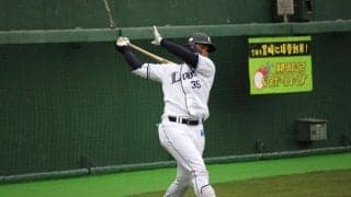 【西武】秋山俊が激しい外野手争いに参戦「食らいついて行けたら」韓国・斗山戦でチーム今季１号