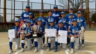長曽根ストロングスが優勝　少年軟式野球美原大会決勝、堺市で開催