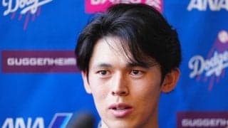 ド軍美人レポーター、朗希からまさかの“カウンター”「ワォ」　現場で珍光景「では何を」