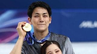 【フィギュア】りくりゅう序盤の連続ジャンプは互いに「見えた」五輪のフリー大逆転劇振り返る