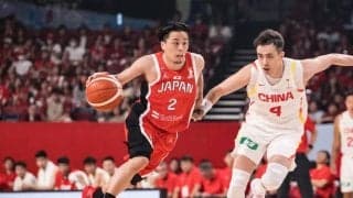 バスケ日本代表が中国に逆転負け…最大15点リードも3Qに急失速、W杯予選初黒星
