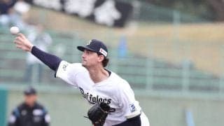 【オリックス】身長213cmの新助っ人ジェリーが対外実戦デビュー　西武に２回２安打１失点