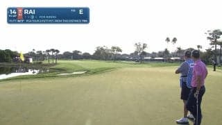 【動画】アーロン・ライが25mの超ロングパットを決めてバーディ！首位は「62」のスマザーマン【コグニザントクラシック in ザ・パームビーチ1日目】