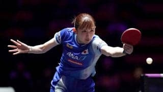 早田ひな、世界5位の蒯曼とのフルゲーム激闘を制し初白星　“日中サウスポー対決”に意地の勝利でベスト8進出【シンガポールスマッシュ】