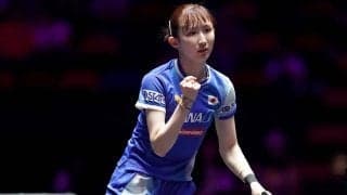 早田ひな、世界5位のサウスポー撃破に明かした想い　触発されたフィギュア金メダリストの存在「私の卓球を見てほしい」【シンガポールスマッシュ】