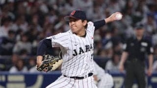 【WBC】宮城大弥、緩急差69キロの超遅球も披露　大谷翔平からも「ナイスピッチ」