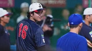 大谷翔平、“相棒”との再会に「泣いた」　グラウンドで突然…笑顔で握手に「たまらんね」