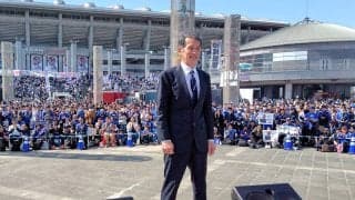 横浜ＦＭレジェンドＯＢ松永成立、約４０年ぶりの出勤に「“新人の松永です”と…年寄り新人です」２月からホームタウンの活動