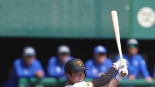 【巨人】松本剛が移籍後初安打、22年パ首位打者の存在感　サムスン先発の速球を右前に