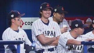 大谷翔平よりも「目がいってしまう」　侍Jベンチで発見された“相棒”「なんか不思議」
