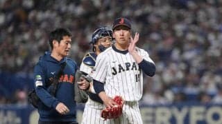 【WBC】第１戦で緊急降板した大勢がチームバスで球場入り