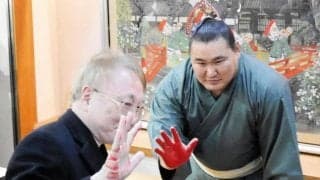 高須院長が豊昇龍の土俵入り観覧で大阪入り「場所を待っててください」懸賞つけることを約束
