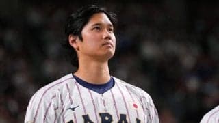 大谷翔平が異常すぎて…180cm大砲が「小さく見える」　ファンが“違和感”「デカすぎ」