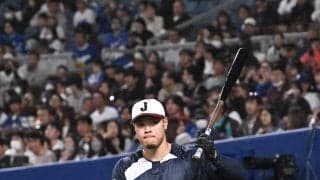 【WBC】前夜V弾の佐藤輝明に試合前からどよめき　高々上がった打球にスタンドから「おー」