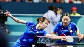 【卓球】「ひなみわ」早田ひな、張本美和組が日本勢初制覇　ひな「まさか…優勝できるとは」…ＷＴＴ主催の最高位大会シンガポール・スマッシュ