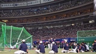 【WBC】「動画撮って送ってください」トップ選手でも見たいMLB組のフリー打撃／侍日記