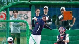 【WBC】メジャー侍トリオが度肝抜く5階席弾　練習中の球場内は異様な光景　