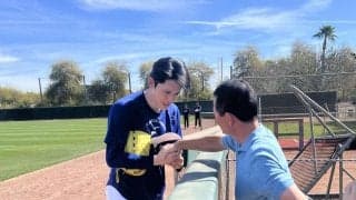 佐々木朗希、元巨人の桑田真澄氏から激励＆助言を受ける　ここまで順調な調整