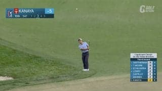 【動画】金谷拓実10番で絶妙ロブショット　ラウリーがスマザーマンと並んで首位タイ【コグニザントクラシック in ザ・パームビーチ3日目】