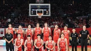 バスケ日本代表が韓国に1点ビハインドで1Q終了…渡邊雄太先制ダンクも3P精度上がらず逆転許す