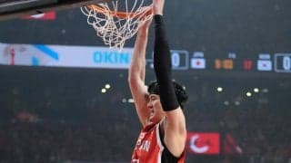 【バスケ】日本男子、第１Ｑ15－16で韓国にリード許す　桶谷大監督２戦目／Ｗ杯アジア予選