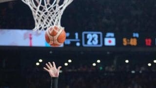 【バスケ】日本男子、４点リードで前半終える　第２Ｑに逆転して42-38／Ｗ杯アジア予選