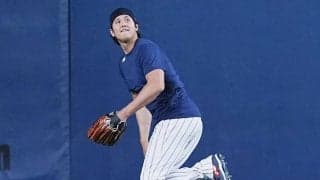 大谷翔平、センター守備で軽快な動き　50分間で28度の守備機会…華麗な背走キャッチも披露
