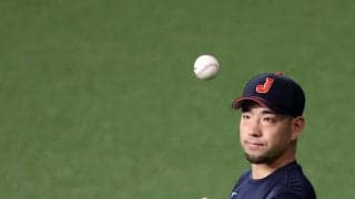 【WBC】菊池雄星が京セラドーム大阪のマウンドでシャドーピッチング　セットポジションも試す