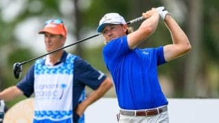 スマザーマン初Vなるか「少し鳥肌が立っています」　全英覇者と最終日最終組で激突