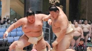 大関・琴桜が横綱・大の里に６勝８敗と奮闘　ブティック前での稽古は「相撲の発展に繋がる」