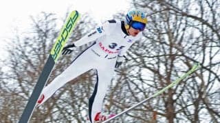 【ジャンプ】岩佐勇研が１回目ヒルサイズ超え１４３メートルマークで３位「２本とも良いジャンプだった」姉・明香とともに４年後の五輪出場を目指す