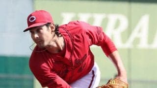 【広島】新外国人フレディ・ターノック「全体的に良かった」４回４K１失点、開幕ローテへ前進