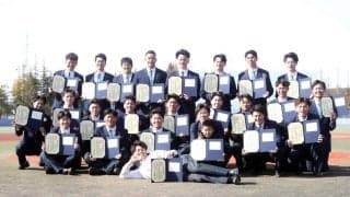 【高校野球】仙台育英・須江監督「いってらっしゃい」卒業式後に恒例１打席勝負で送り出す