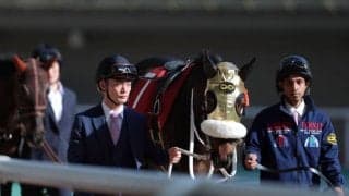 元JRA騎手・永野猛蔵さんが阪神に…サキドリトッケンの曳き手として登場