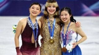 【フィギュア】中井亜美のアリサ・リュウとの抱擁が五輪公式SNSで再現「まさにプライスレス」