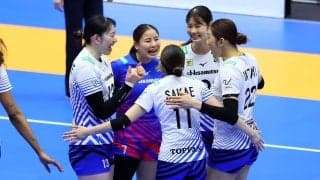 SVリーグ女子　SAGA久光がチャンピオンシップ進出　連勝のデンソーが8位に浮上