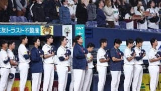 【阪神】日本流シートノックに興味津々?韓国チーム見守る　若虎たちはキム・ヘソンに熱視線