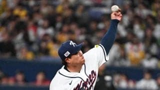 【WBC】韓国代表の38歳左腕、阪神打線相手にゴロアウト量産　巧みな投球術で２回無失点