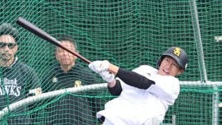 【ソフトバンク】首痛で独自調整の柳田悠岐「出力上げて、また結果を」３日ヤクルト戦で実戦復帰