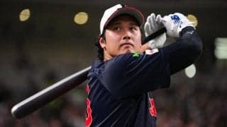 侍J・大谷翔平、オリ戦に「2番・DH」　井端監督がスタメン明言…MLB勢4人、サトテル6番