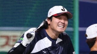 【WBC】大谷２番ＤＨ、誠也３番中堅、正尚５番左翼　井端監督が試合前会見でスタメン明かす