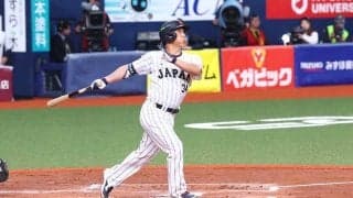 吉田正尚、オリ戦で衝撃の特大弾　京セラDも大熱狂…大谷翔平も手を挙げ喜ぶ