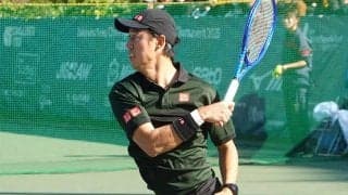 錦織圭がフランスのチャレンジャー大会で本戦入り、復帰2戦目で粘りの勝利