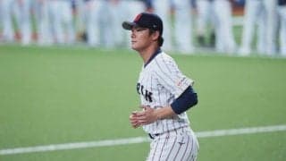 大谷翔平が急接近→山本由伸が「すっっっごい嬉しそう」　侍戦前のホッコリ光景