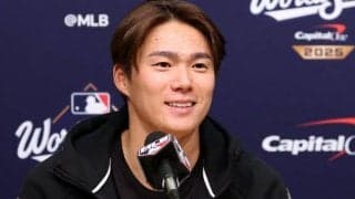山本由伸、侍J“最後の合流”で「出来ることを全てやりたい」　決起集会も参加、本戦へ意気込み