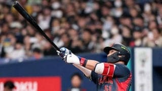 【WBC】鈴木誠也130ｍ５階席特大弾！阪神伊藤将司から侍合流後初アーチ「お茶パフォ」も披露