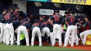 【WBC】お茶を「点てる」…やり直しレクチャーの北山亘基に栗山英樹氏「らしいですね～」