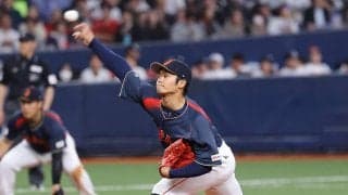 【WBC】お助け侍・根尾昂が１回９球、外野フライ３つで締める　Ｕ18大阪桐蔭以来の代表ユニ