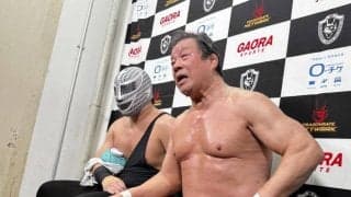 藤波辰爾７２歳で異例ベルト挑戦、奪取ならずもファン喝采「お前、平田だろ」因縁の“マシン２世”とタッグで４１年前の遺恨清算「親に代わり水に流す」